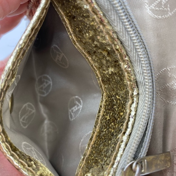 Adrienne Vittadini Gold Wallet / Coin Purse - Picture 5 of 9